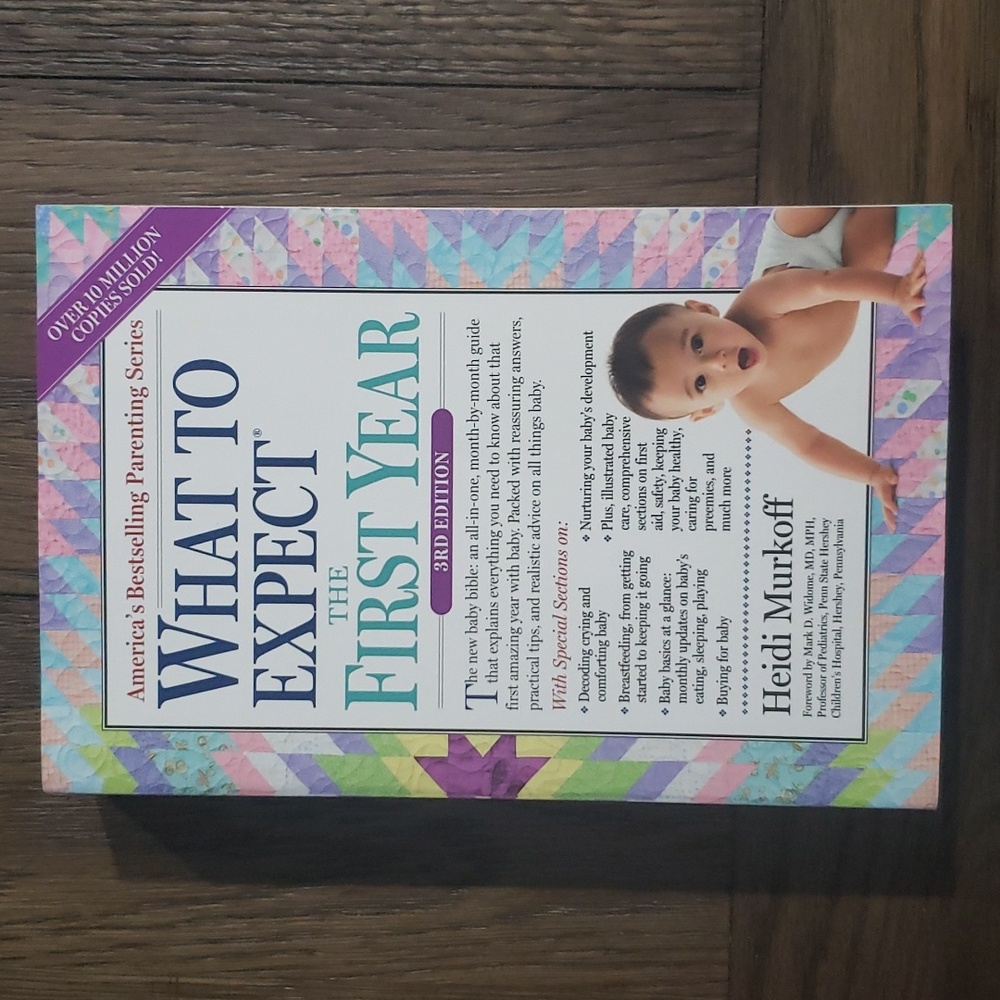 What To Expect The First Year Parenting Book